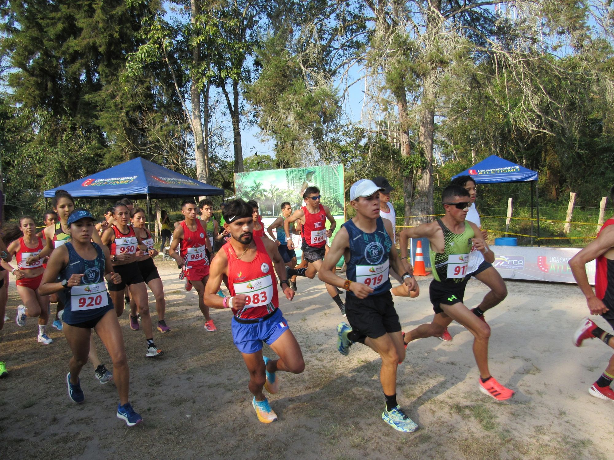 Santander le cumplió a la cita nacional del Cross Country