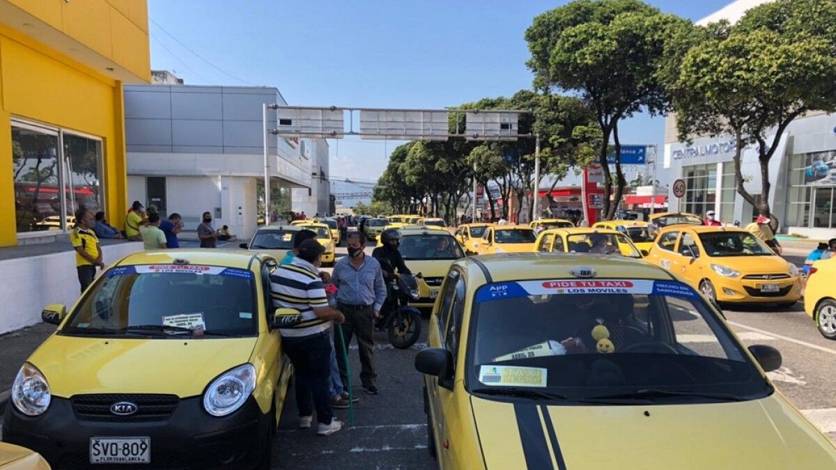 Tarifa mínima de taxis $7.200 en Bucaramanga