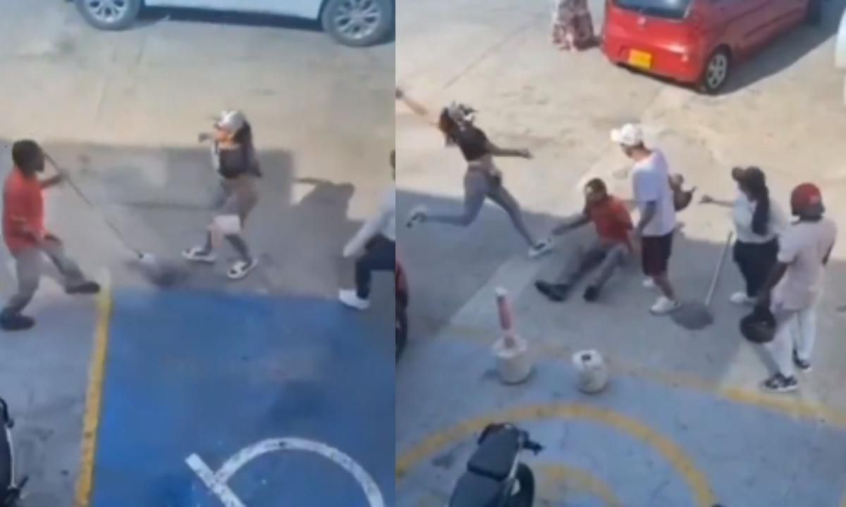 VIDEO. Empleado de gasolinera sufre brutal golpiza por pedir respeto