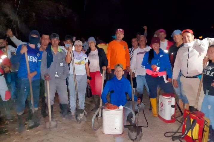 Comunidad del Norte de Bucaramanga apagó por sus propios medios un incendio