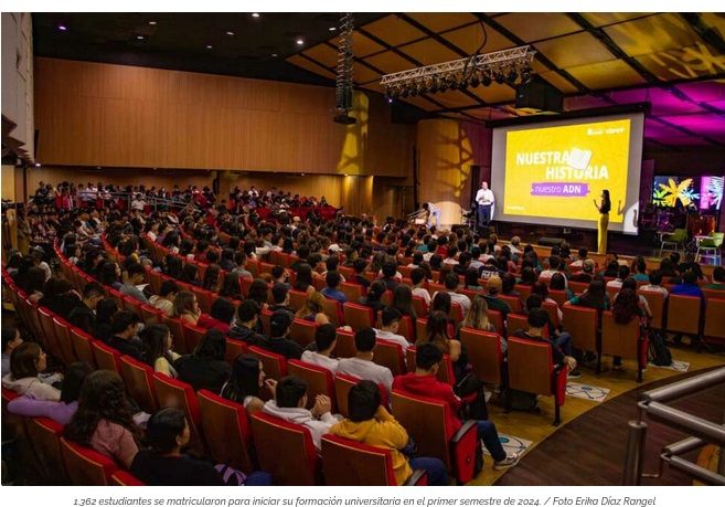 UNAB supera registro histórico de matrículas de primer ingreso en 2024