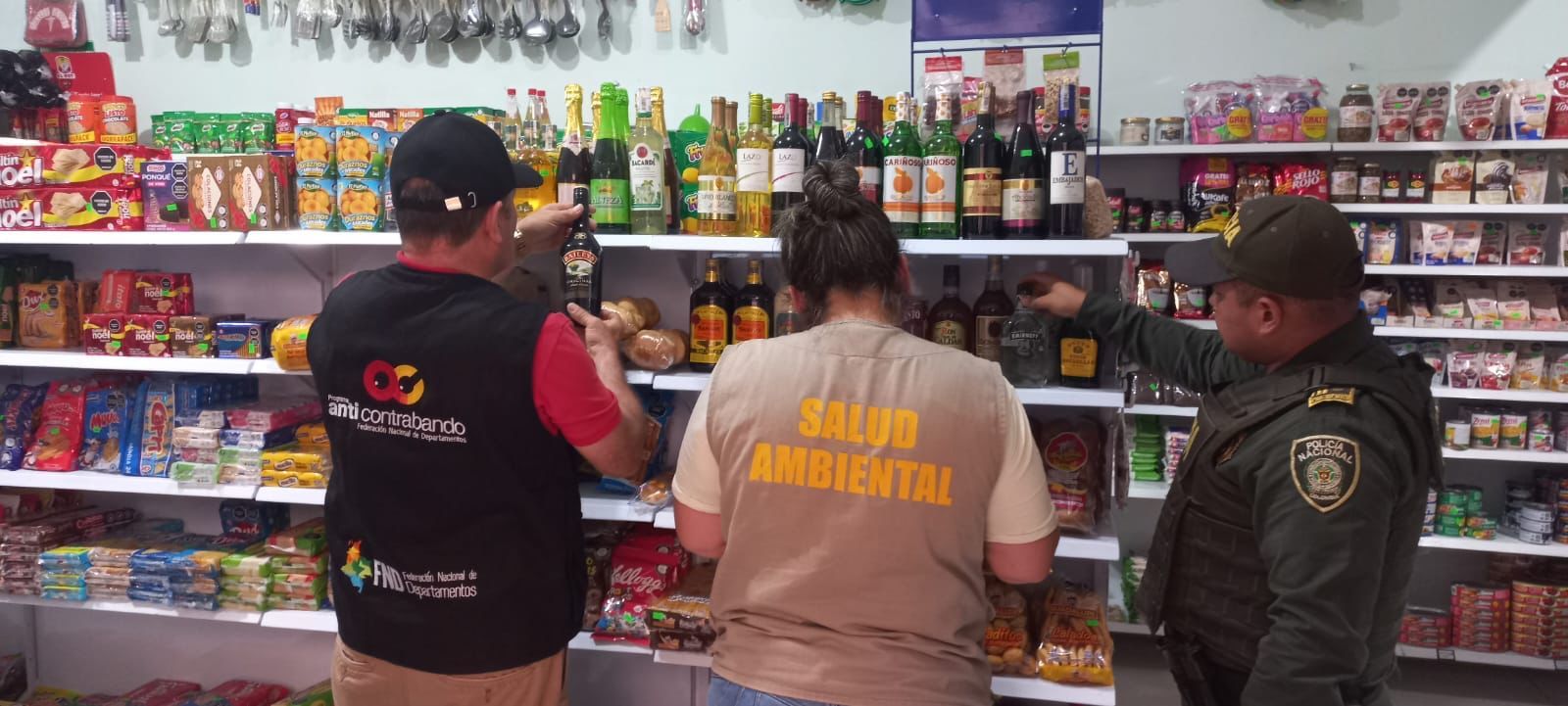 Avances en la lucha contra el contrabando en Suaita