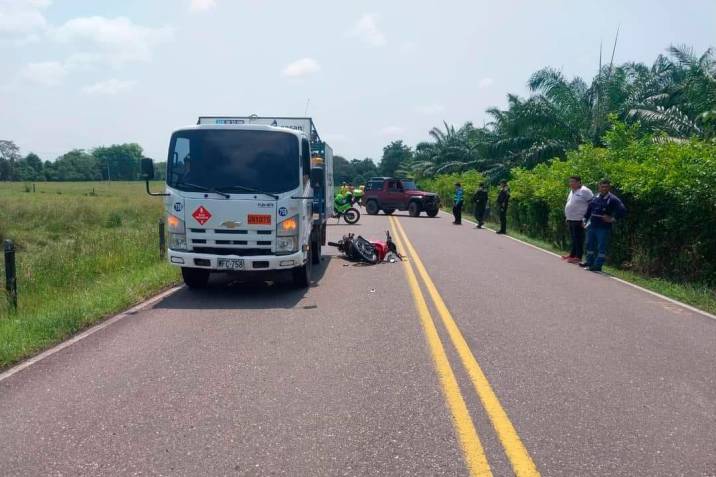 Concejala de Cimitarra resultó herida en un grave accidente