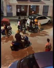 Un perrito arrollado terminó con altercado a bala en Piedecuesta