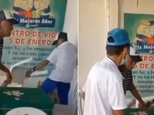 Abuelos protagonizaron violenta pelea durante partida de dominó