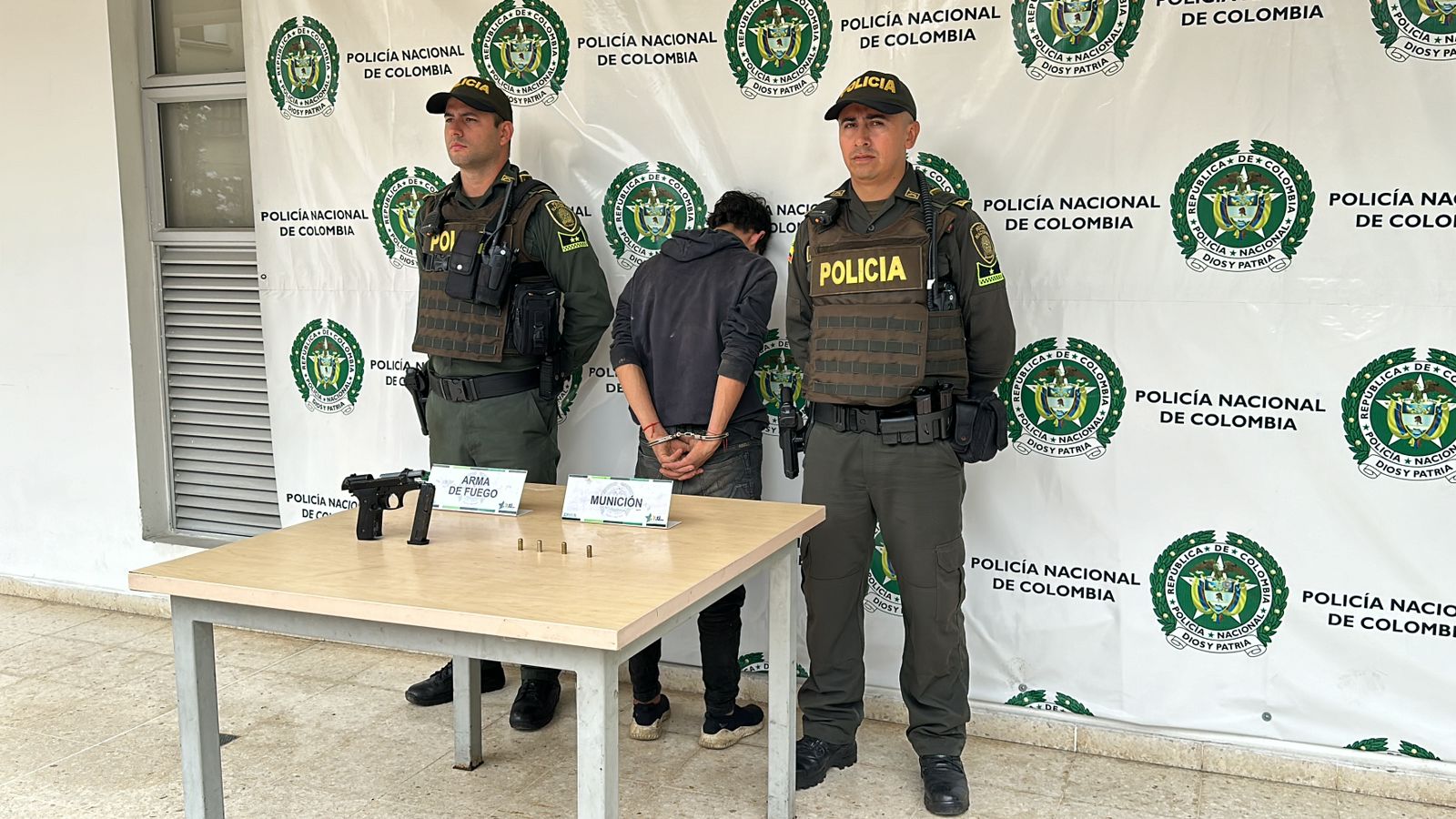 Al 'Brayan' se le acabó la libertad luego de ser sorprendido en pleno intento de robo