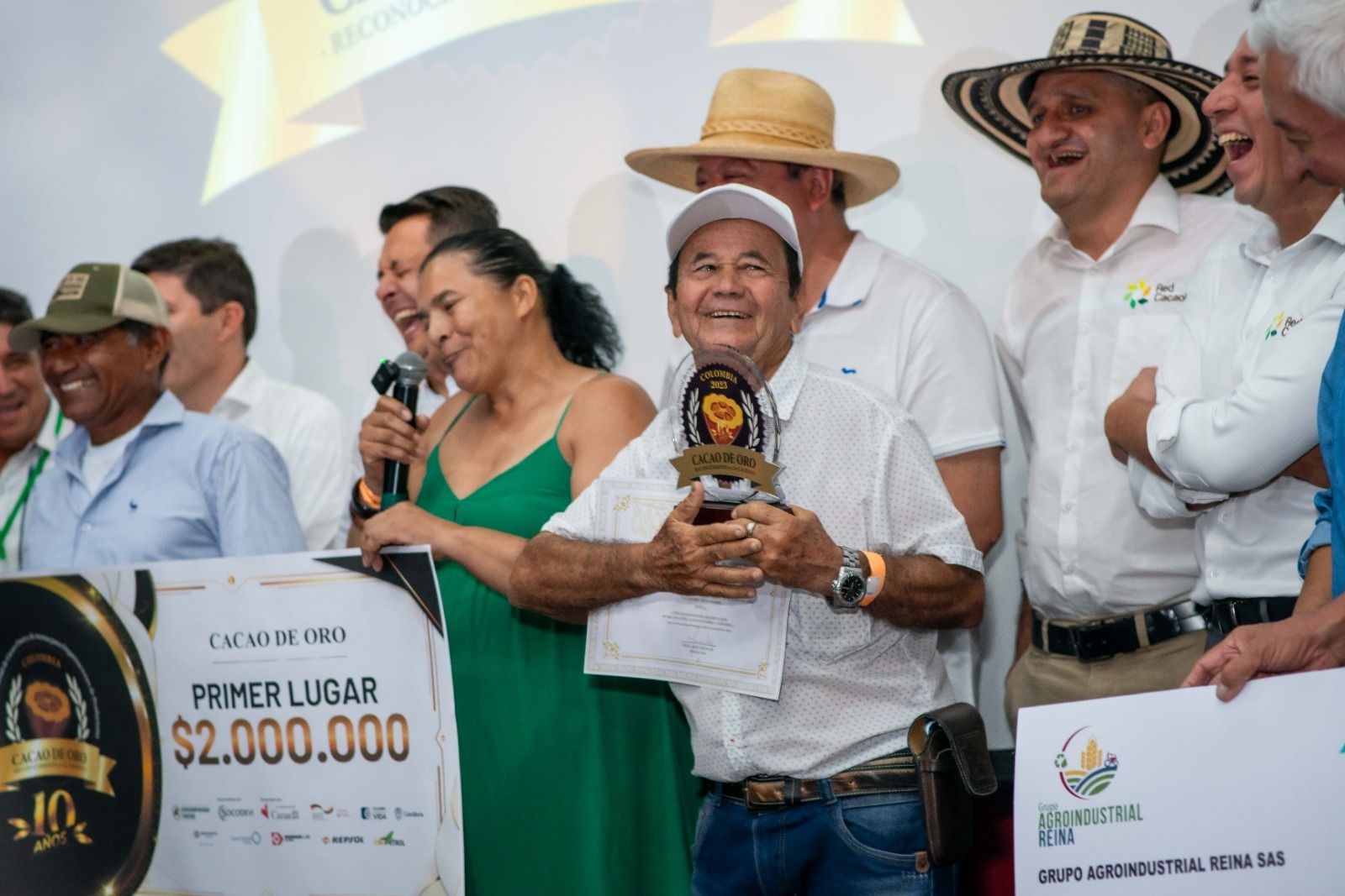 Cacaoteros de Colombia estuvieron en la Feria Chocoa de Ámsterdam