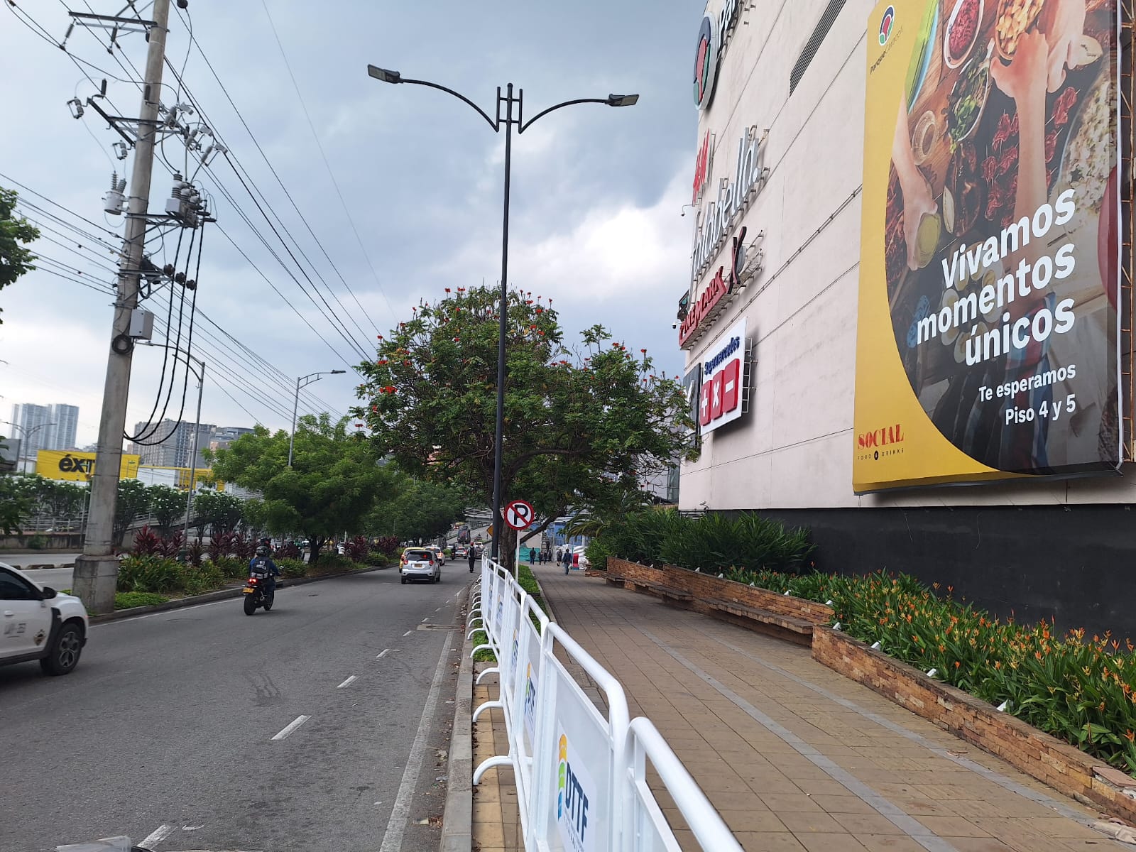 Cambio vial en Floridablanca: Vallas y glorieta para una mejor circulación