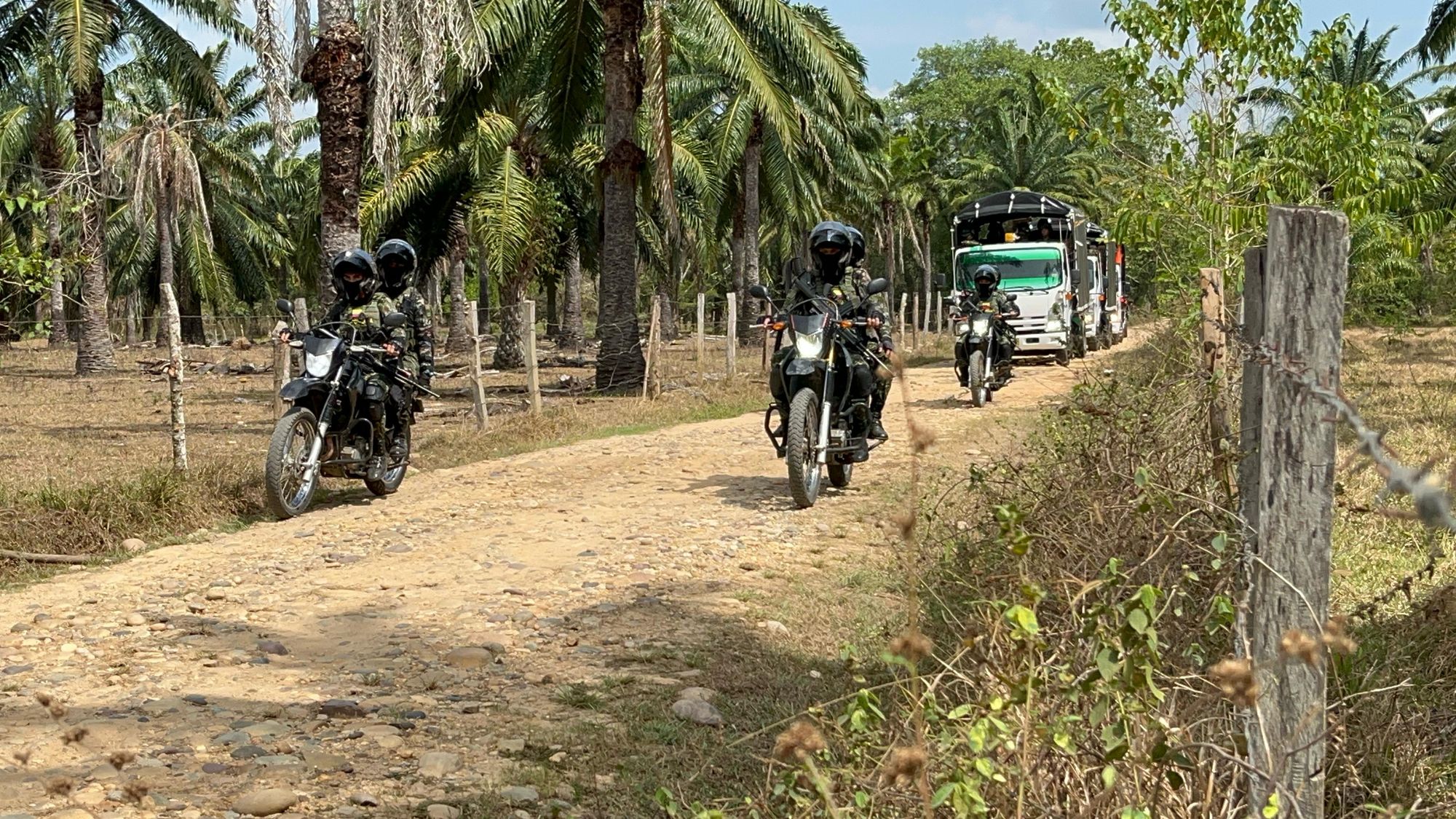 Quinta Brigada refuerza seguridad en Puerto Wilches y Bajo Rionegro