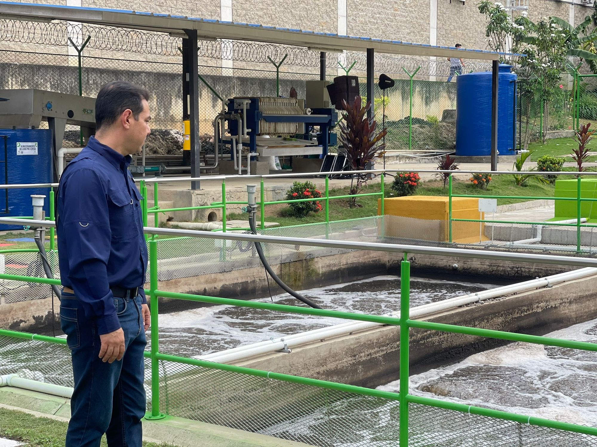 Planta de Tratamiento de Agua amigable con el medio ambiente en Centro Abastos Bucaramanga