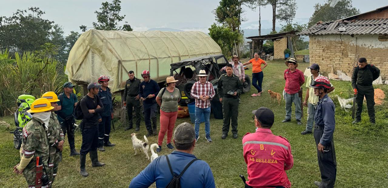 Después de 48 horas fue controlado el incendio forestal en Sucre, Santander