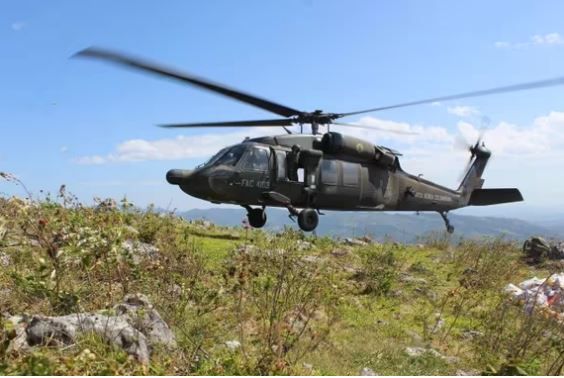 Helicóptero Black Hawk del Ejército se estrelló en Antioquia