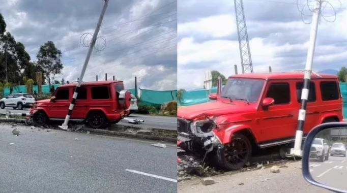 Cantante Ryan Castro involucrado en accidente de tránsito en Medellín