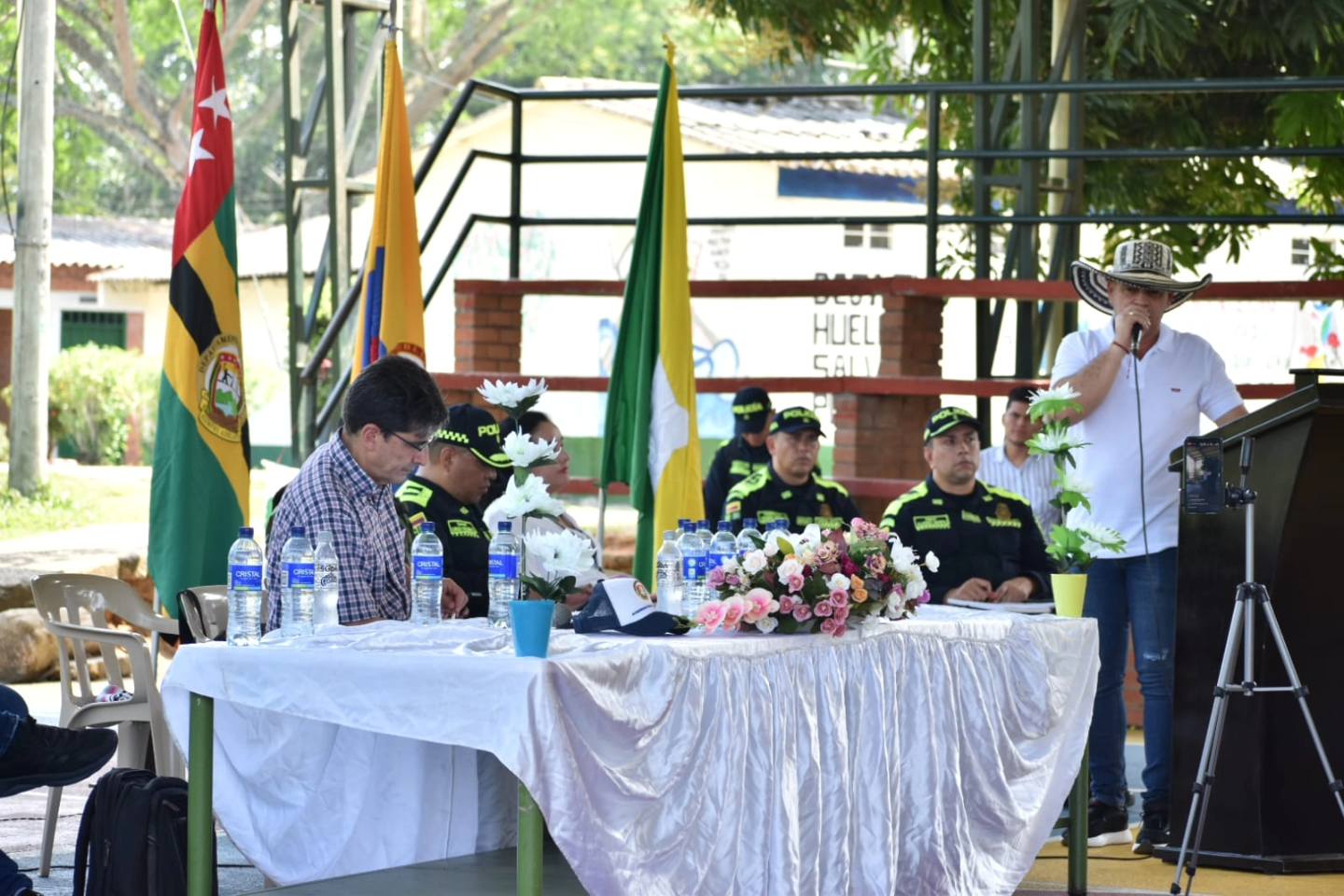 Mesa de Seguridad en el bajo Simacota busca fortalecer acciones de seguridad