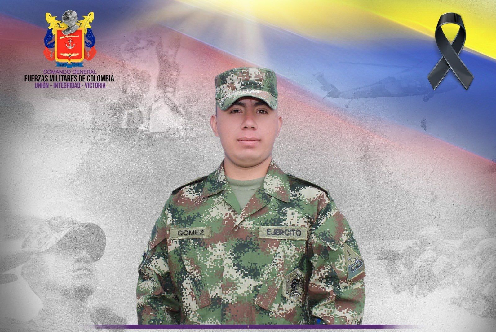 Soldado falleció en operativo militar por campo minado del 'Clan del Golfo'