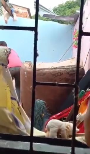 Dos heridos dejó explosión de cilindro de gas en una vivienda de Cimitarra