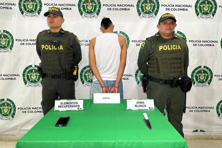 A cuchillazos joven se hacía su plata robando en Bucaramanga