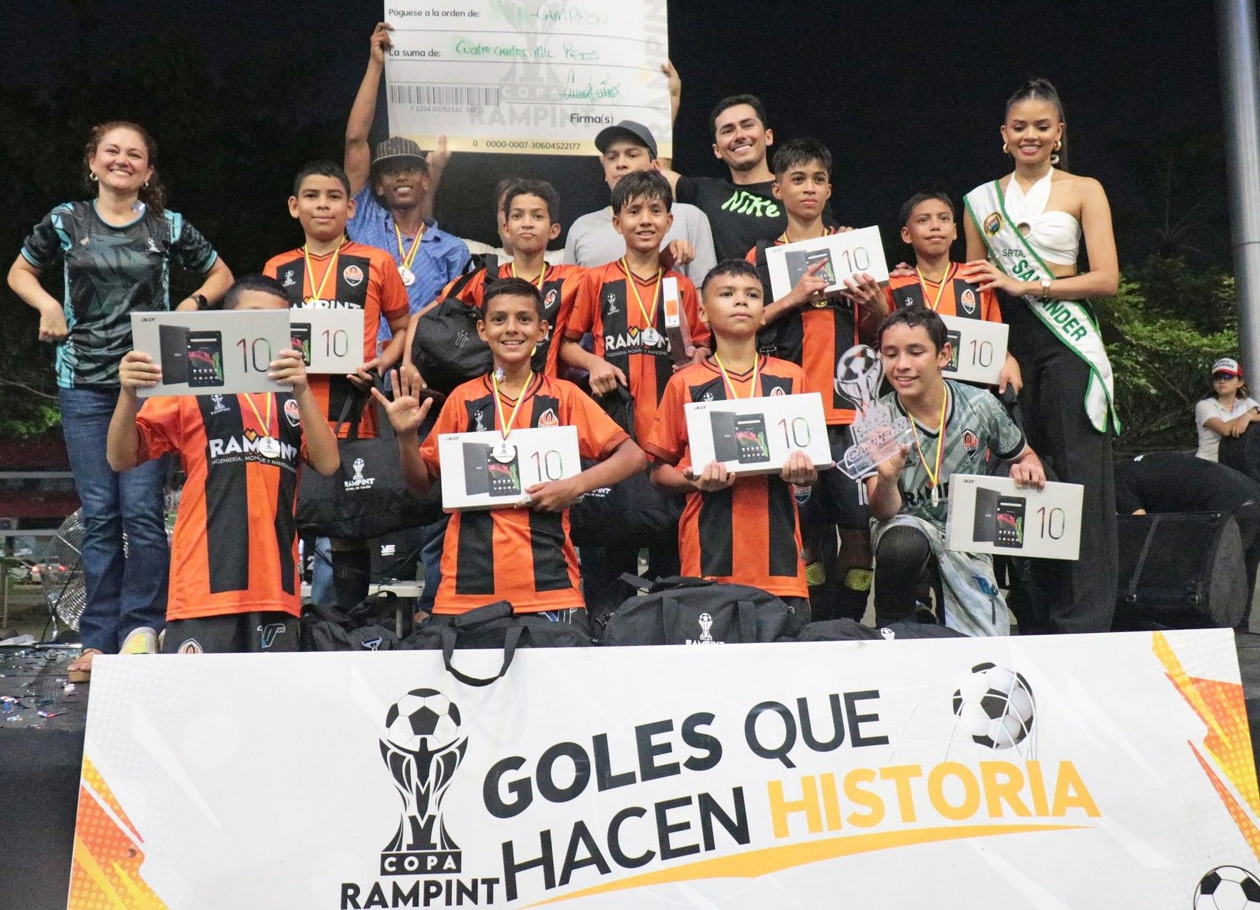 Barrio Primero de Mayo el gran campeón