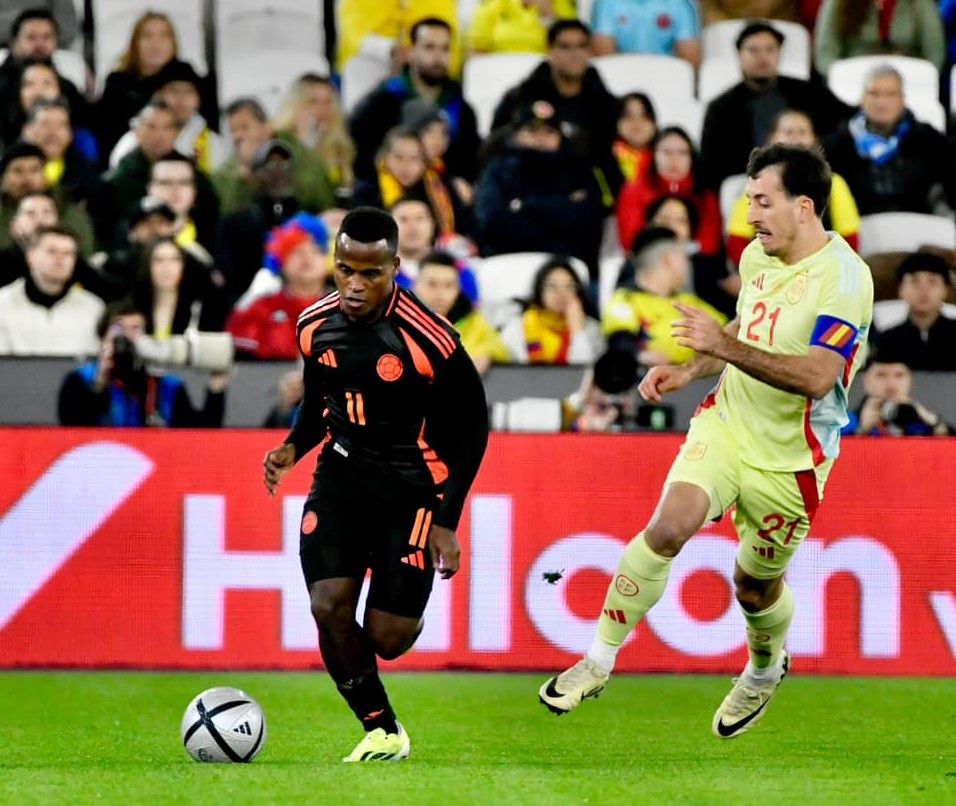 Selección Colombia derrotó 1-0 a España