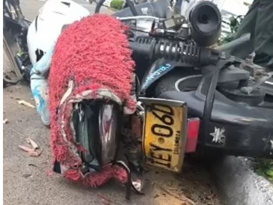 Por un perro se mató motorizado  en Barrancabermeja