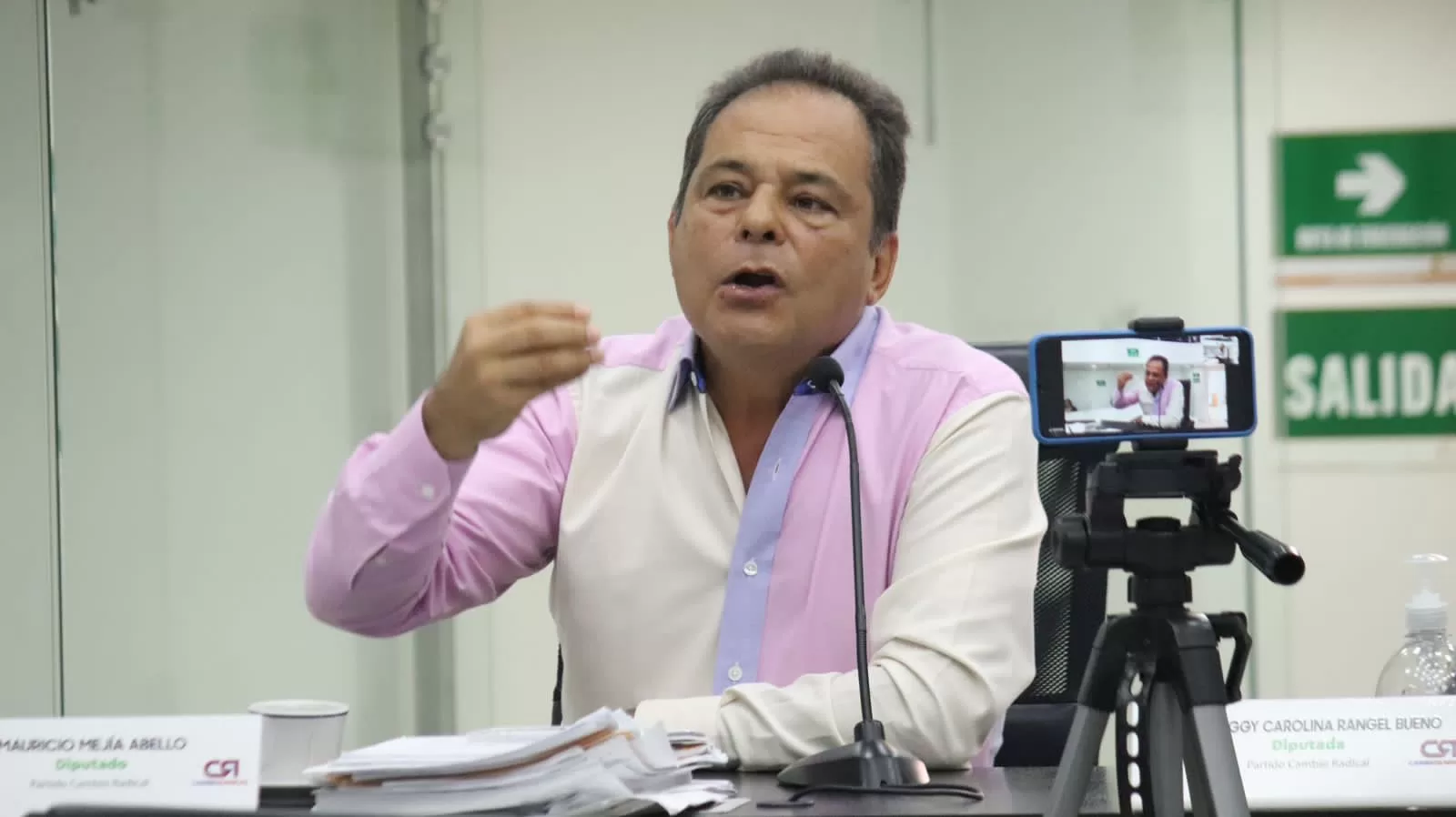 La próxima semana llegará Mauricio Mejía a la Asamblea