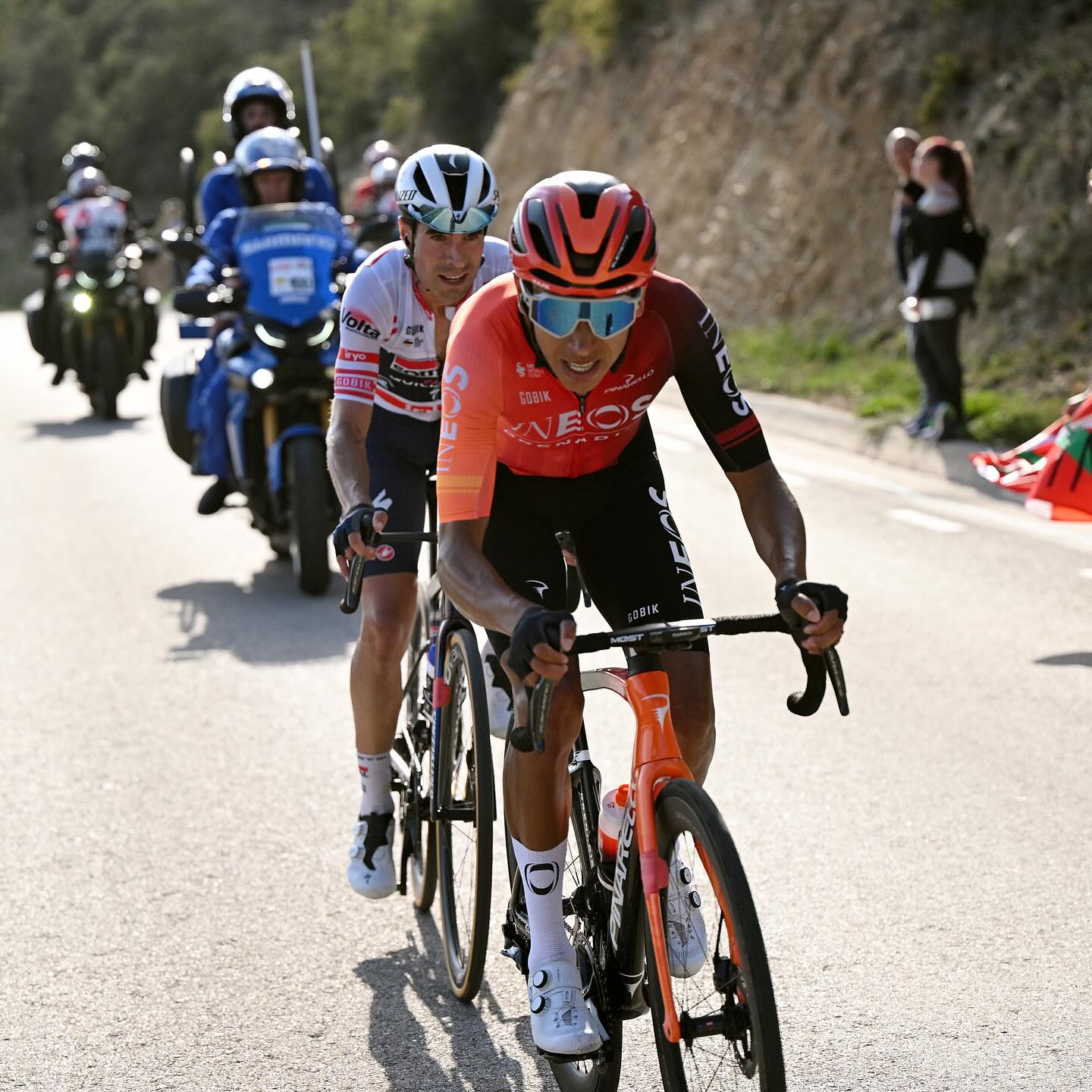 Egan segundo en la etapa reina de Vuelta a Cataluña