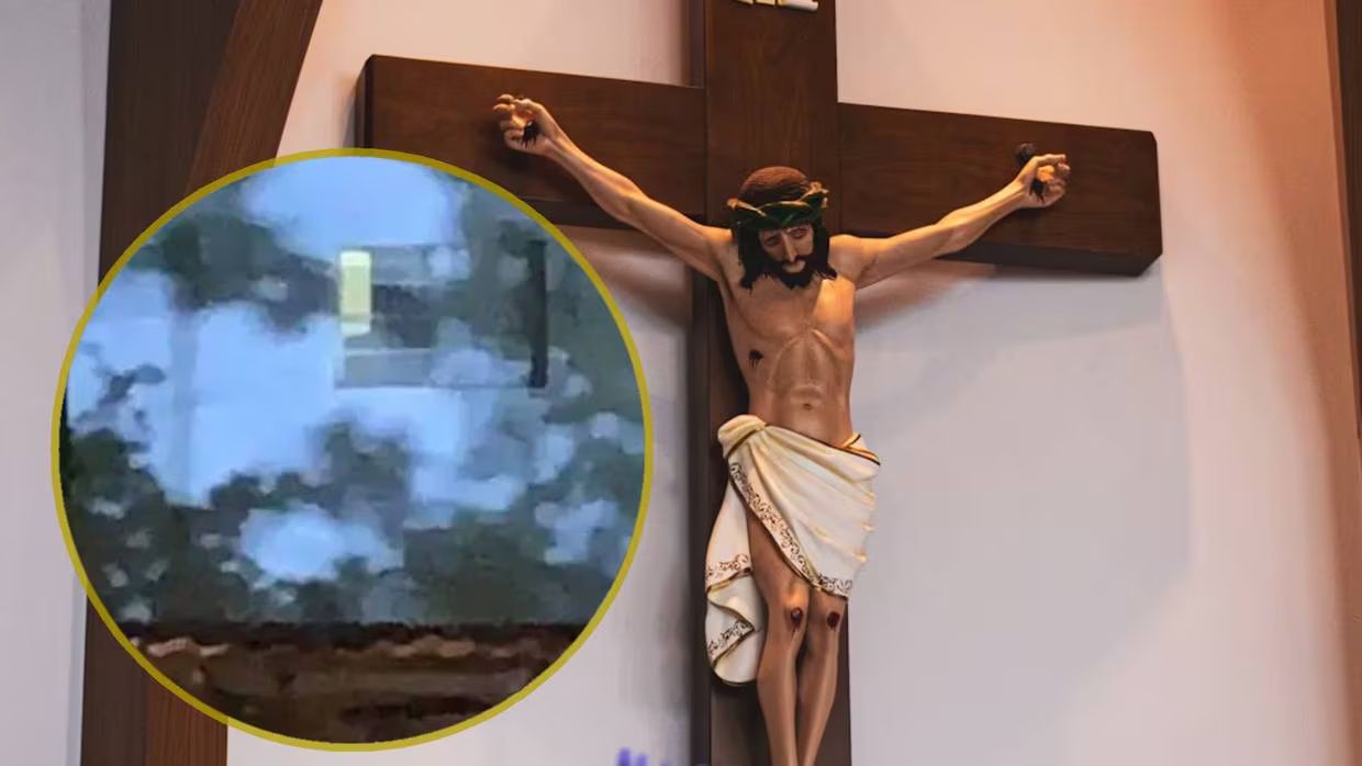 Lo juran: “En mi casa se apareció el rostro de Cristo”