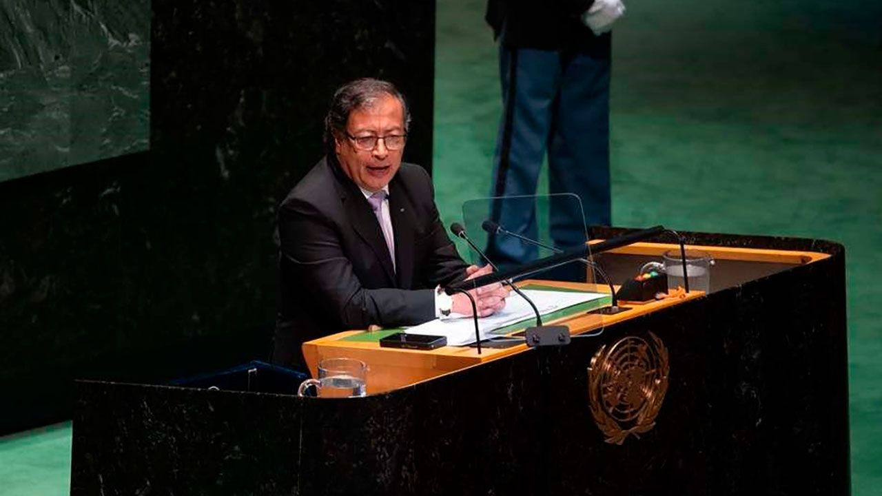 Petro pidió a dirigentes mundiales cambiar estrategia para combatir el narcotráfico