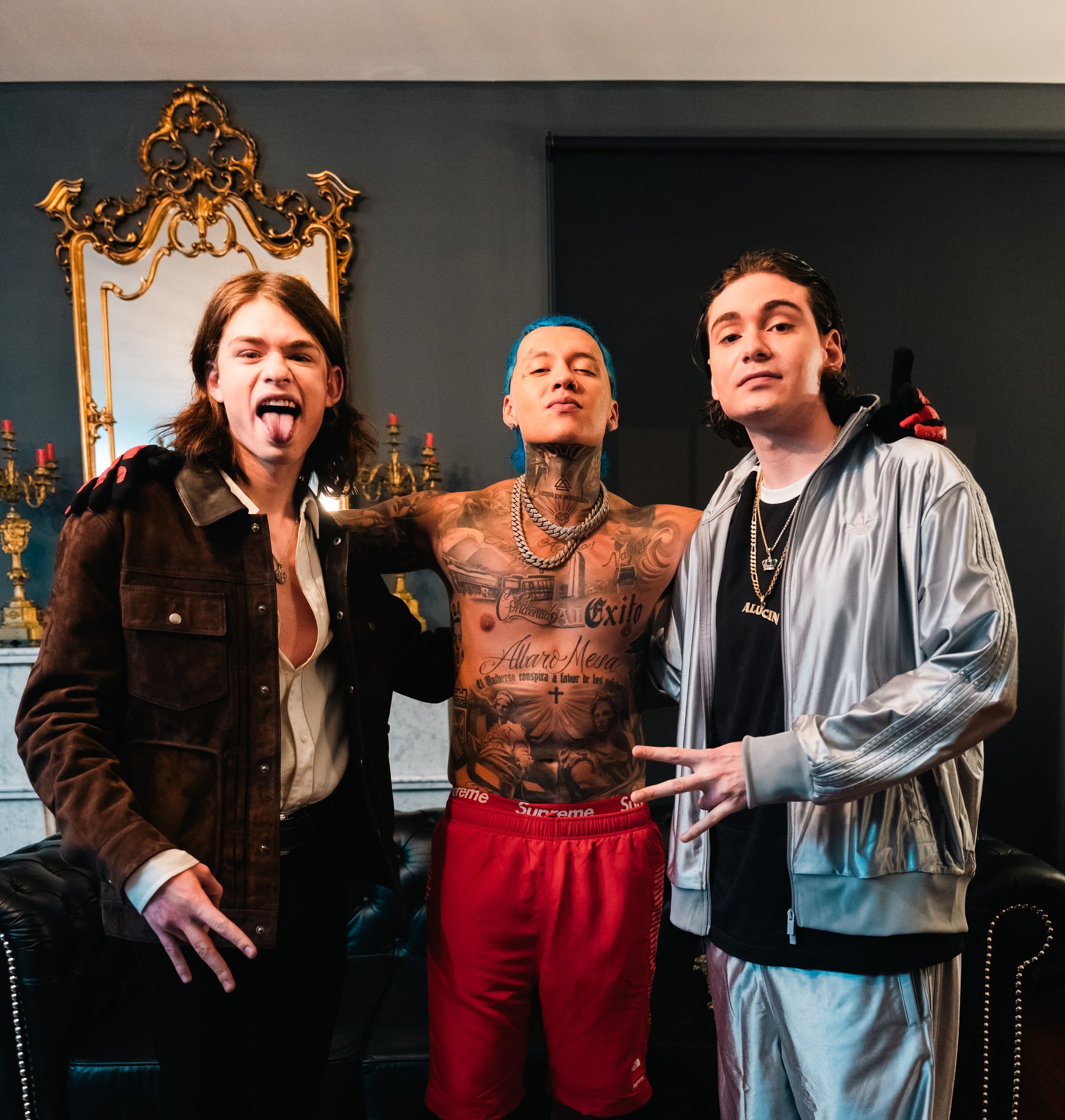 "Exceso" Electro-corrido de Sebastian y Eugenio Esquivel en compañía Blessd