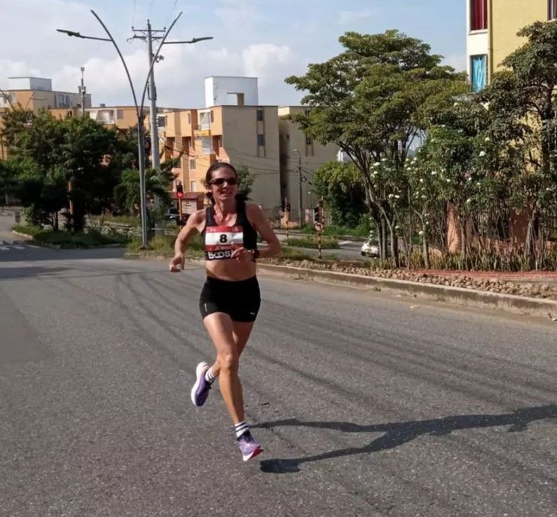 Ana Joaquina Rondón ganadora de la Maratón de Barranquilla