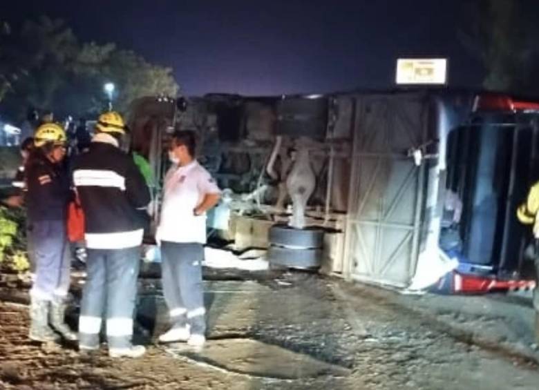 Accidente en la vía Bogotá-Tunja dejó dos muertos y 12 heridos