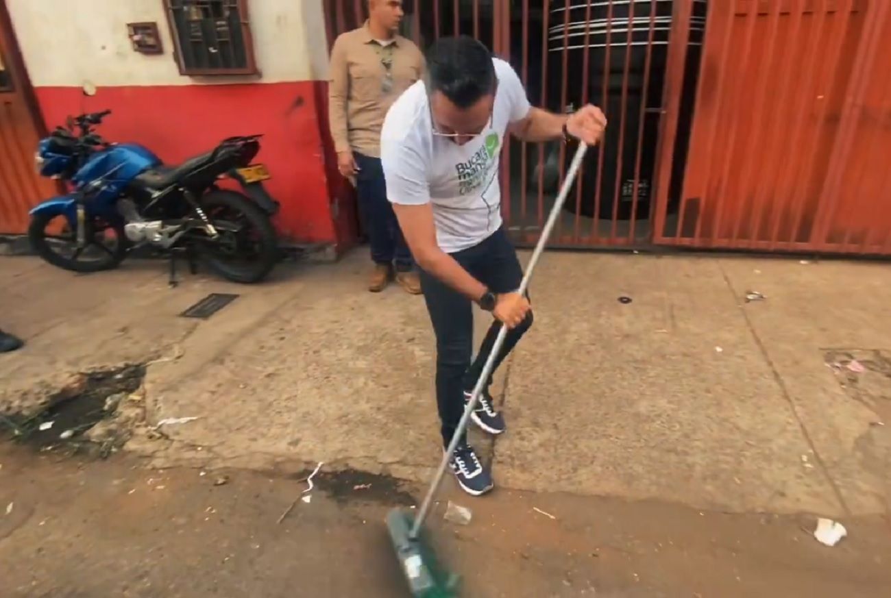 Todos somos solidarios con la limpieza de Bucaramanga