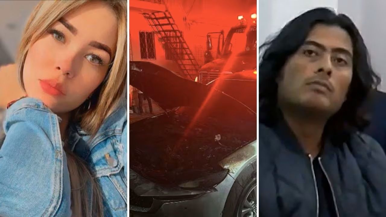 Misterioso incendio del vehículo de Day Vásquez