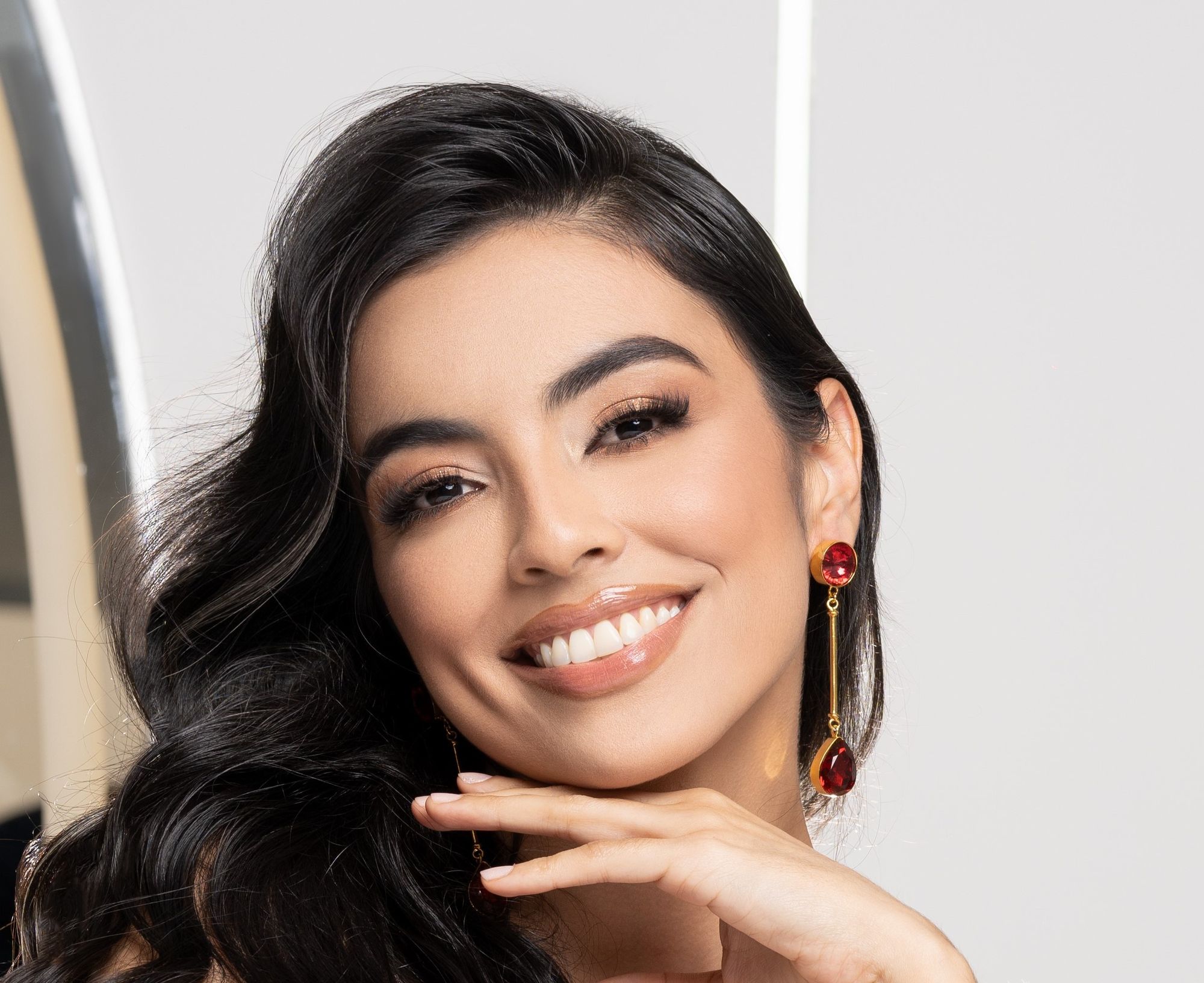 Karen Cristina belleza sanandreseña en Miss Universe Santander