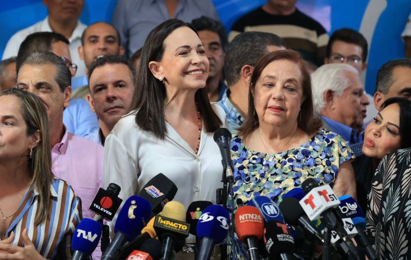 La opositora Corina Yoris denuncia que no puede inscribirse como candidata presidencial en Venezuela