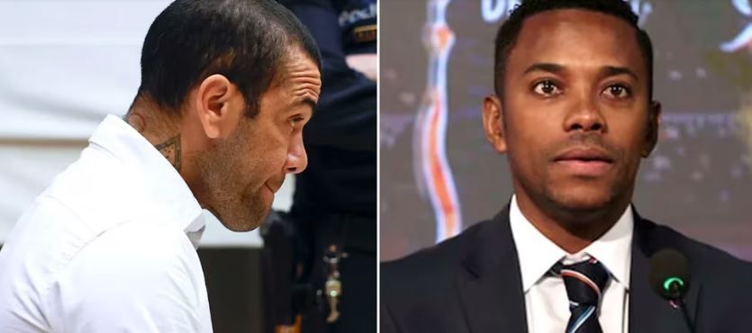 CBF calificó delitos de Dani Alves y Robinho como nefasto