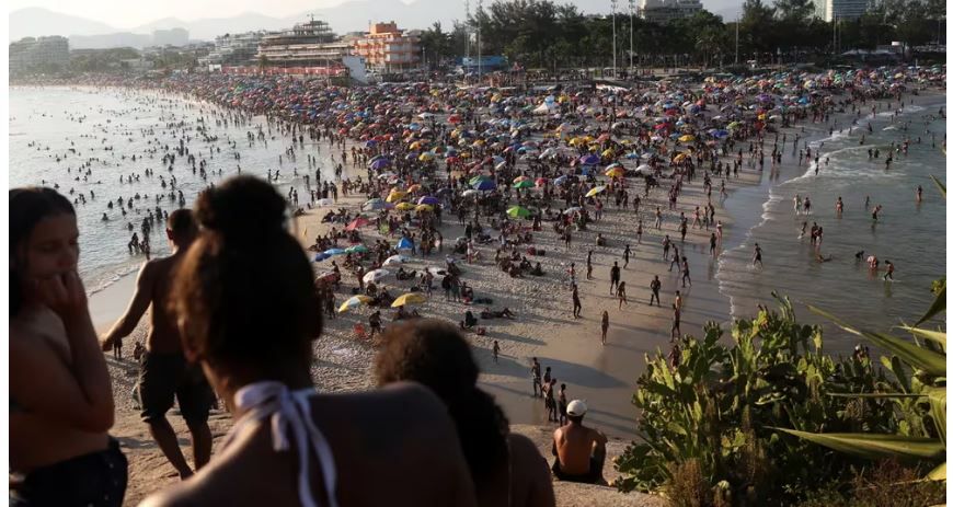 Brasil registró sensación térmica de 62,3 ºC, la temperatura más alta de su historia