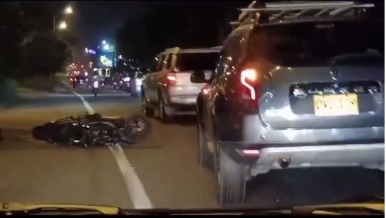 Motorizado encontró la muerte vía Piedecuesta