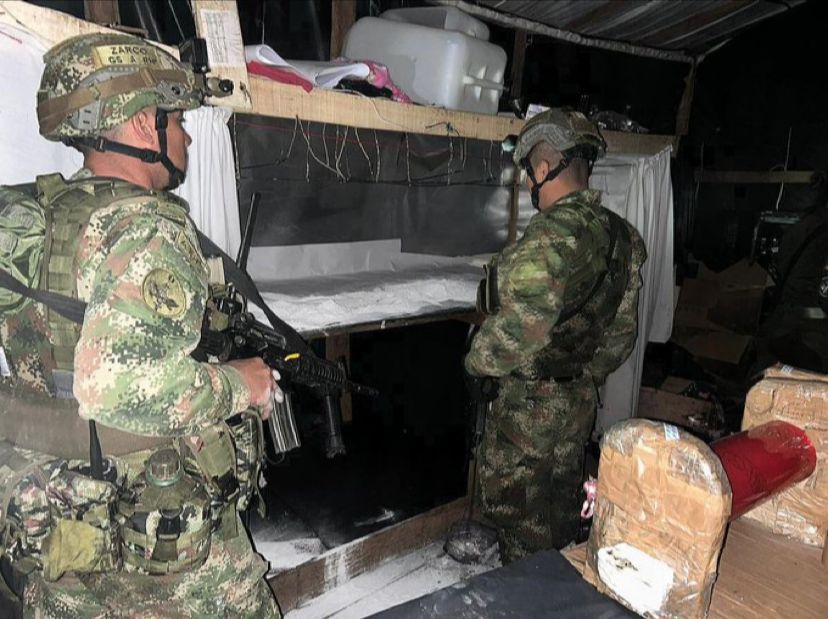 Desmantelan laboratorio de clorhidrato de cocaína