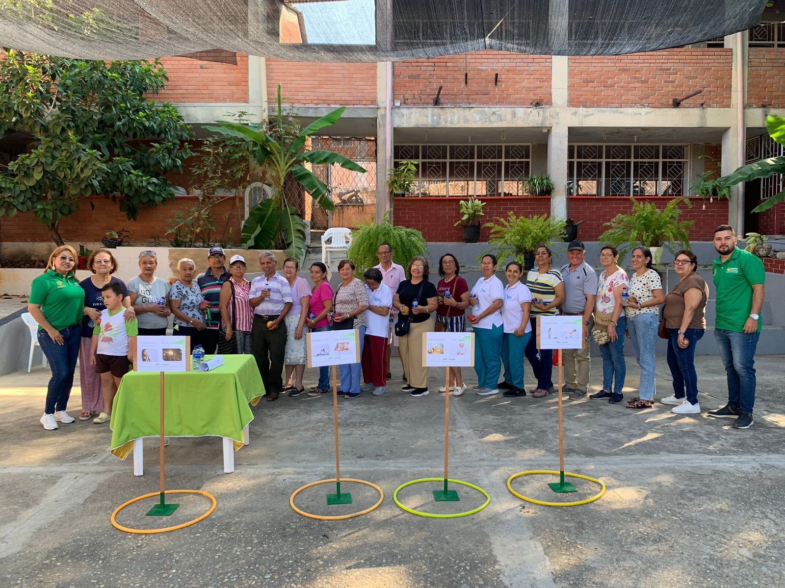 Programa 'Hábitos de Vida Saludables' beneficia a adultos mayores en Girón