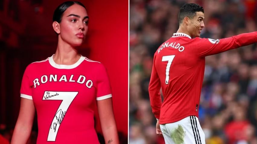 Georgina Rodríguez más fan de Ronaldo que nunca en la Semana de la Moda