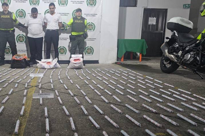Duro golpe a la minería ilegal en Santander, les quitaron los explosivos