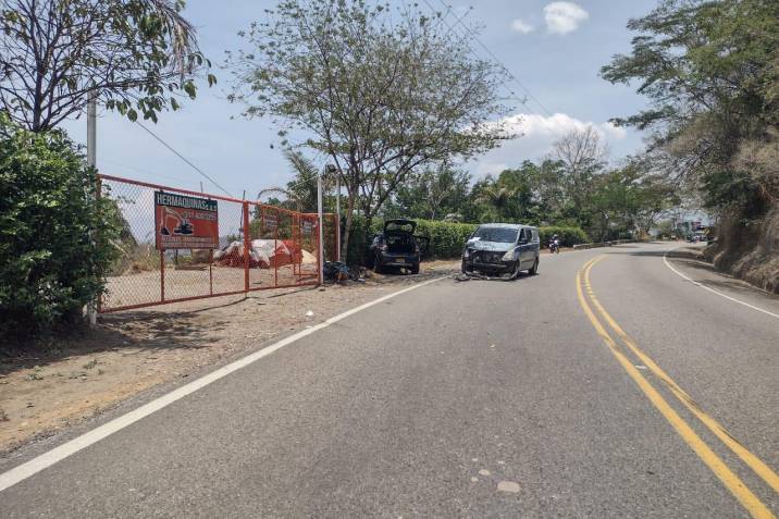Motorizado se rompió la cadera en Santander