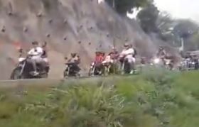 A pesar de los operativos, motorizados se tomaron varias vías de Bucaramanga