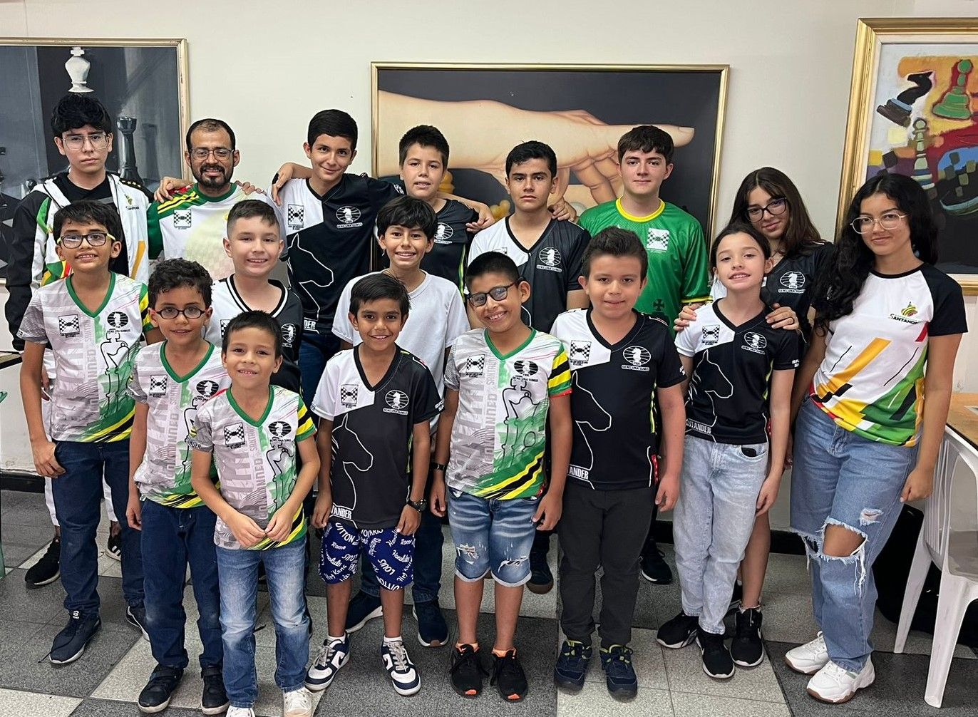 Ajedrez santandereano presente en Barranquilla