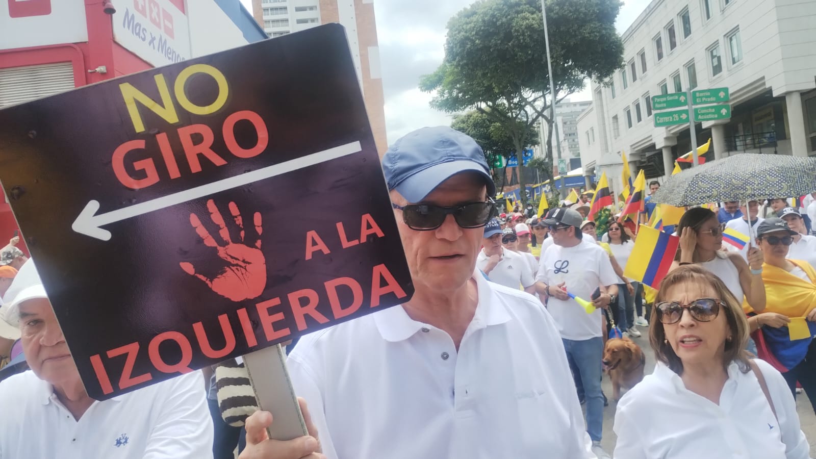 La razones por las que salieron a marchar los santandereanos