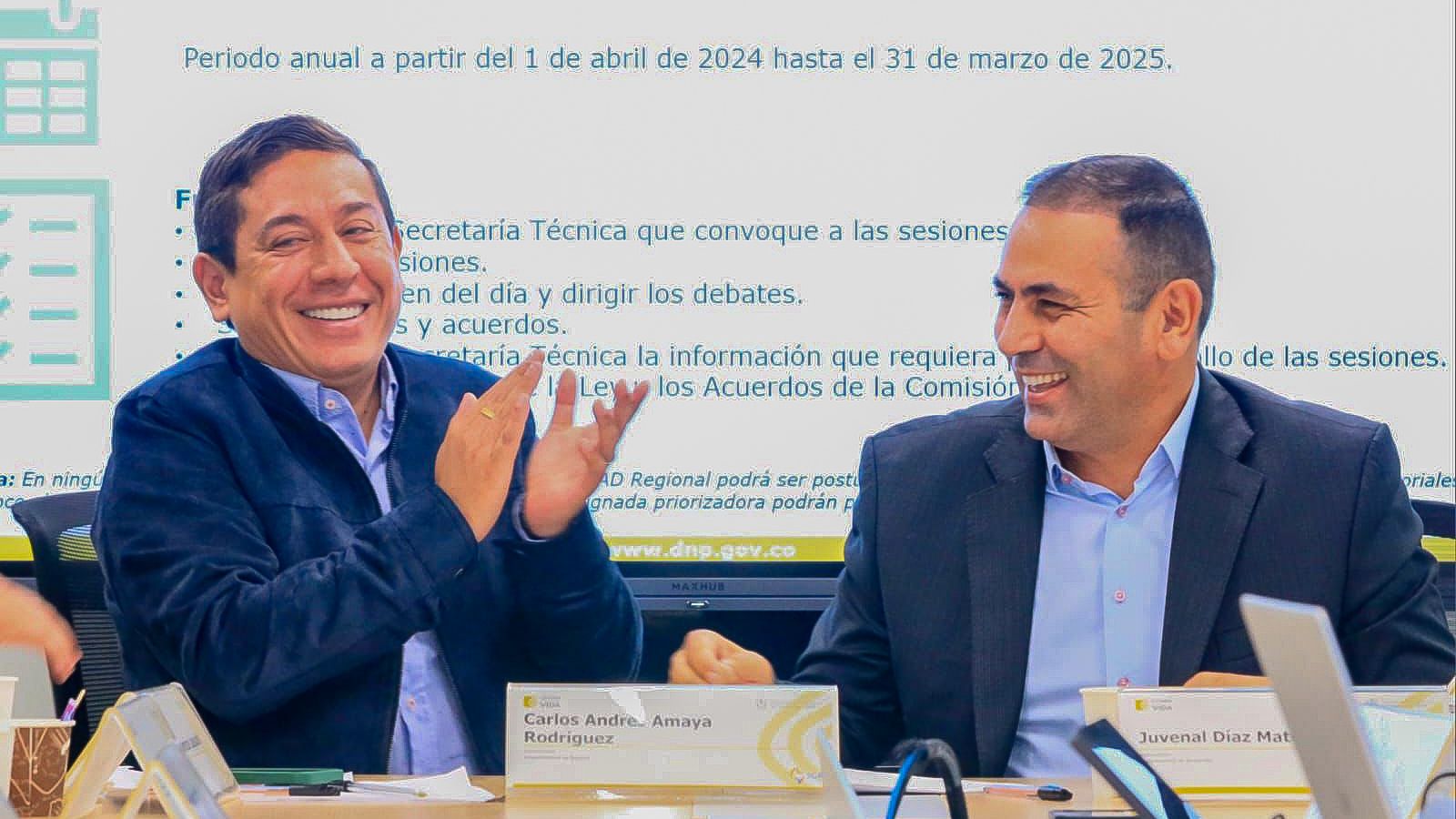 Juvenal Díaz Mateus asume la presidencia del OCAD Regional Centro Oriente