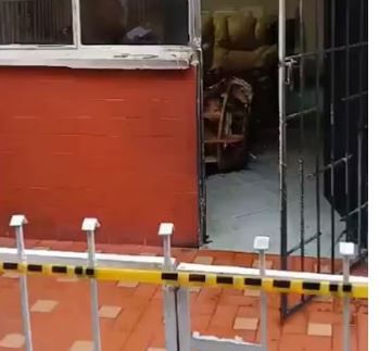 Bomba Molotov generó estragos en vivienda de Girón