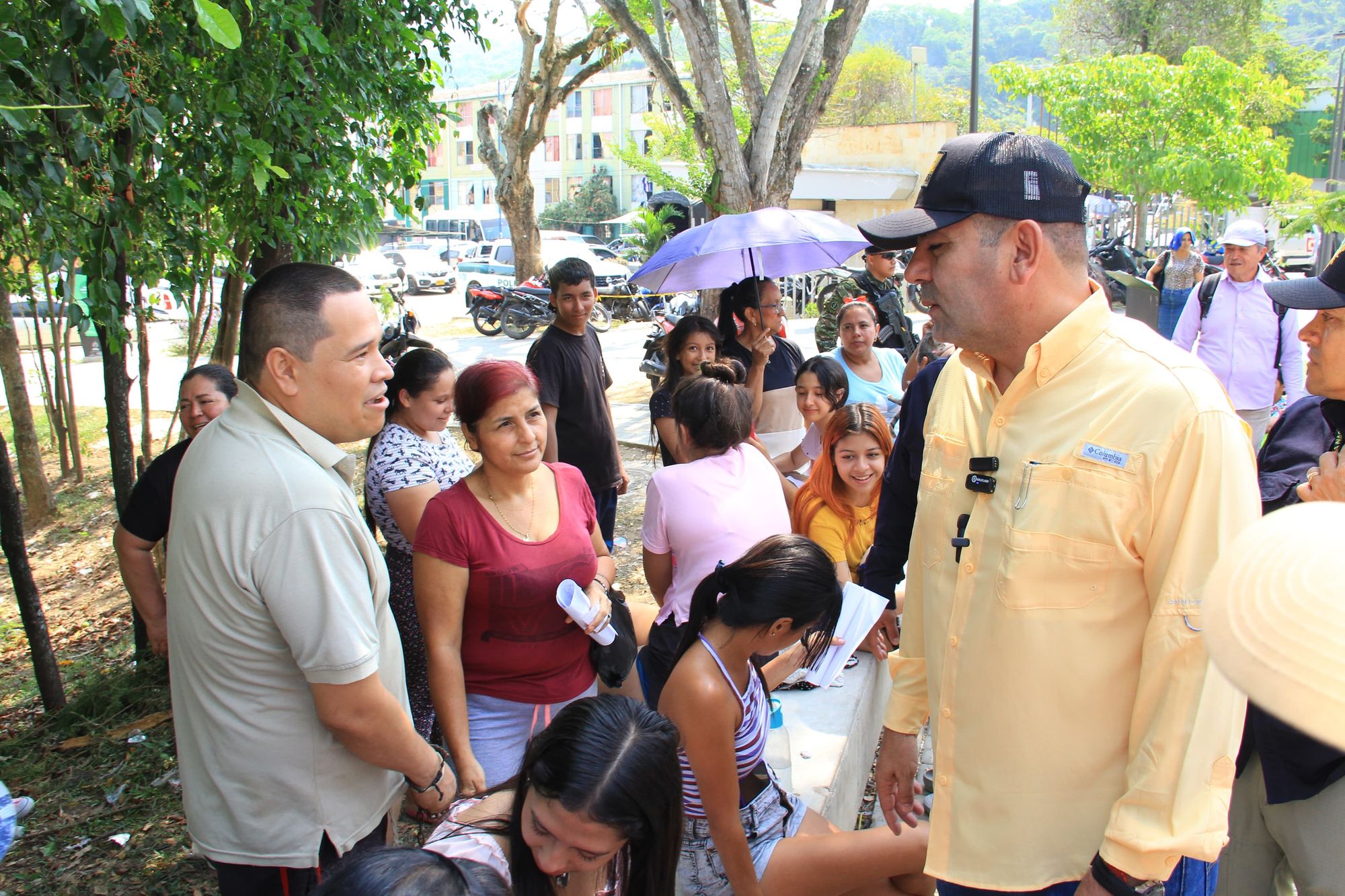 Gobernación de Santander llevó servicios esenciales a Café Madrid