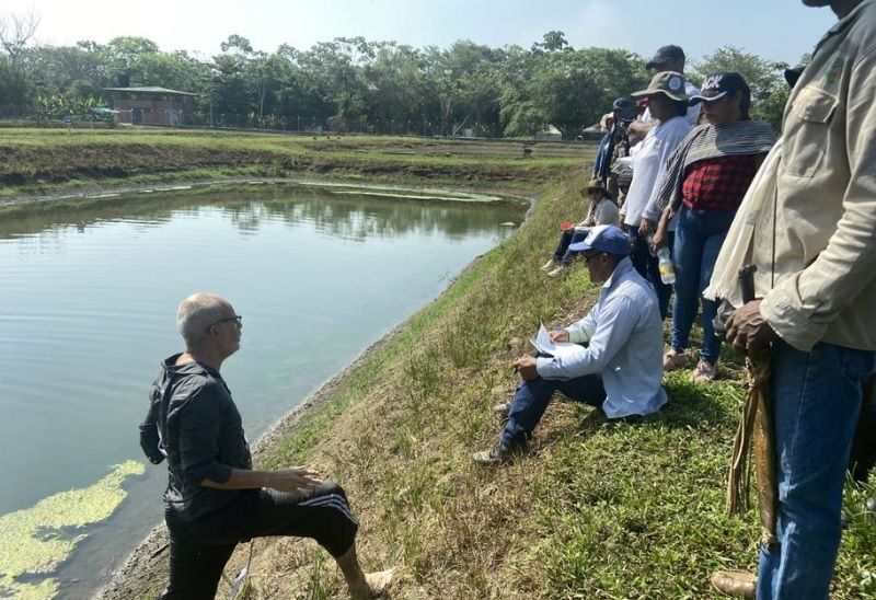 UIS Málaga capacita a pescadores del Magdalena Medio por la sostenibilidad acuícola